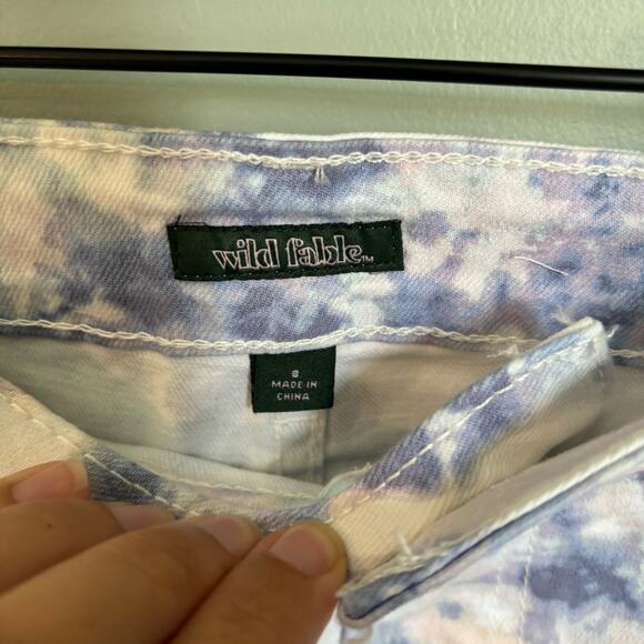 Tie Dye Pastel Cutoff Denim Shorts NWT - Picture 4 of 4